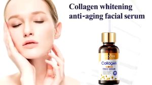Collagen Face Serum 30ml Whitening Moisture Hydrating Anti Aging Anti Wrinkle Brighten Skin