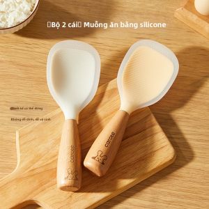 CAROTE | Muỗng xới cơm chống dính bằng silicon cấp thực phẩm thích hợp sử dụng tại nhà trong nồi cơm điện