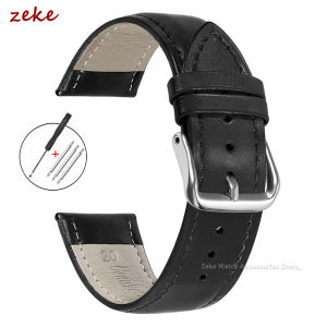 Genuine Calfskin Leather Watch Band 12/13/14/15/16/17/18/19/20/21/22/24mm Universal Bracelets Ultra Slim Watch Strap Accessories