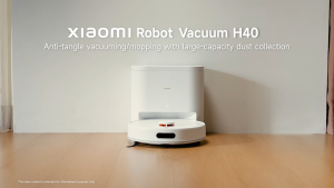 Xiaomi Robot Vacuum H40 | 10000Pa powerful suction fan blower Hair anti-tangle technology 4L dust bag 5200mAh