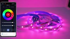 5M 10M 20M Zigbee 3.0 RGB+CCT LED Strip 24V Flexible Dimmable Ceiling Room Lighting Party Decor for Alexa ECHO SmartThings Tuya