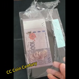 Label-style Hard Card Sleeves Displaying Banknotes Collections -1pack/50pcs