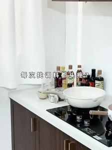 Slim-space Pull-out Spice Organizer
