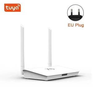 Milfra Tuya Zigbee X5 Wired Gateway With Enhanced Strong Signal Wired Multi-Founction Zigbee 3.0 Bluetooth Hub For Smart Home