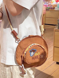 Cute Toy Story Hoss Bailey Phone Bag Womens Crossbody Shoulder Bag Versatile Soft Polyester Casual Cartoon Anime Bag