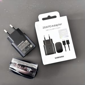 Samsung | Samsung 25W Super Fast Charger Type C Adapter For Galaxy S24 S23 S20 S21 S22 Plus Note 20 10 A55 A35 A25 A15 Z Flip Fold 6 5 4 3