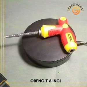 Obeng T 6 Inci Bolak Balik Obeng Plus Minus