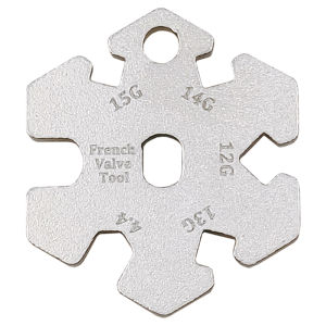 Portable Bicycle Rim Truing Tool Steel Spokes Wrench for Easy Wheel Adjustment and Repair