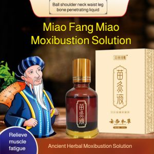 Whole Body Soothing Penetrating Liquid Miao Moxibustion Liquid Herbal Formula: Relieve Muscle Fatigue