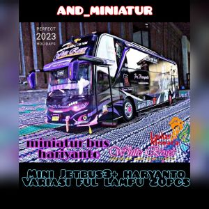 miniatur jetbus3+ tanpa telolet basuri tapi full variasi lampu led