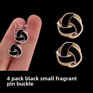 Cardigan Anti-Unwanted-Exposure Buckle Fixing Buckle Sewing Free Button Hidden Hook Removable Invisible Snap Button Easiest for Match Accessories Accessories