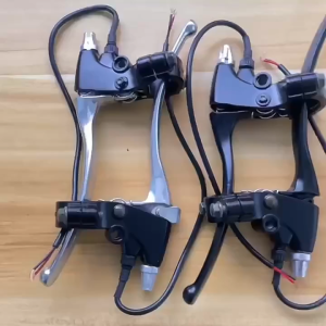 1 Set Handle Rem Sepeda Listrik Exotic High-Quality Aluminum Material