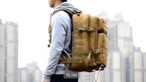 50L Waterproof Hiking Backpack for Outdoor Multipurpose Sport Bag Military Backpack Tactical Bagpack Climbing Bag Mountaineering Backpack Camouflage Daypack Camping Travel Bag Kev Trend