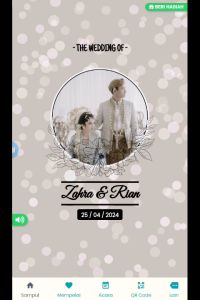 Undangan Website Digital: Tema Sketchflower