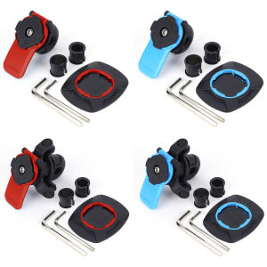 【Free Shipping】 Durable Bike Phone Stand with Quick Release Clip for Secure Mobile Support in Blue