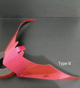 Hyperium Universal Helmet Spoiler
