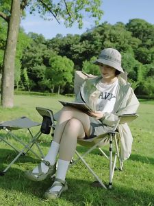 Kursi Lipat Piknik Multi Fungsi 2 In 1 Naturehike CNK2300JJ012 Kursi Camping Portable Meja Kursi Malas Sandaran Tidur