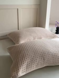 BEIPIN | Breathable Sweat-Resistant Waffle Cotton Pillow Towel