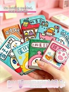 XIONGBUFAN | Mini DIY Decoration Sticker Book Cute Cartoon