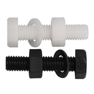 BAIRUITE | Nylon Hexagon Screws Nuts Washer Set Plastic Insulated Screws M3-M12