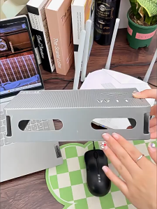 Router Storage Box Perforation-Free Wall-Mounted Hanger Fixed wifi Light Cat Shelf