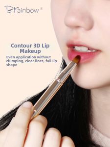 Brainbow | Dual-Head Portable Lip Brush for Makeup Artists