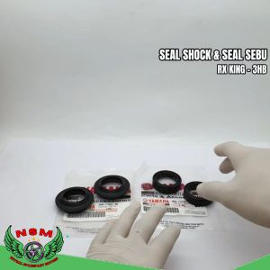 Seal Shock Rx king + Seal tutup debu ( PAKET 2ITEM ) Nmax / Aerox / Thunder 125 / RXK / RXZ