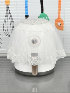 Túi Vải Chống Bụi Hình Tròn Hiện Đại Đơn Giản Đa Năng Cho Máy Xay Cầm Tay Nồi Cơm Điện Máy Chiên Không Dầu