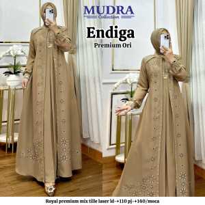 Dress endiga - royal premium mix tille laser Ld 110 pj 140