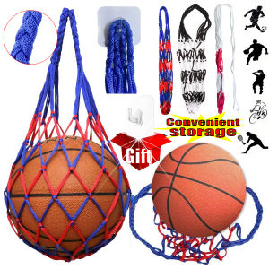 Sports Ball Holder Net Bag Durable Nylon Carry Storage for Basketball Soccer Football Volleyball BaseballExercise Ball Carrier