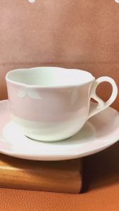 NORITAKE 100%New - FLOs - Bộ Ấm + 04 Set Trà Tone Hồng Hoa Phấn
