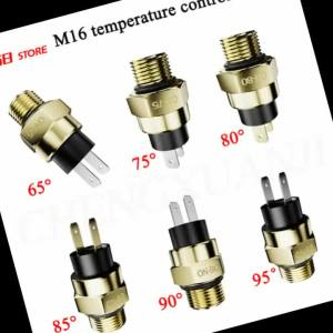 Newest M16 Radiator Thermal Fan Switch Thermostat For 250cc Water Cooled ATV Quad Scooter Motorcycle Parts