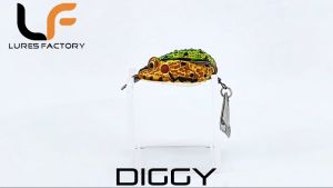 LURESFACTORY - DIGGY RUBBER FROG 35mm 7g SOFT FROG TOPWATER