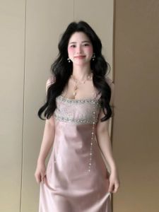 CHANGTONG | Elegant Slim Fit Strap Bodycon Dress