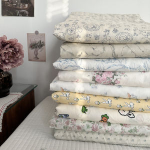 Country Style Pure Cotton Flannel Quilt Cover Single Double Individual Duvet Cover 100% Cotton Thermal Storage Function