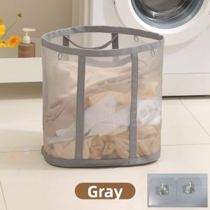 Wall-mountable Foldable Laundry Hamper