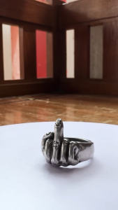 Pewterland Ringskull Rules Cincin Tengkorak Bahan Logam Timah Pria dan Wanita