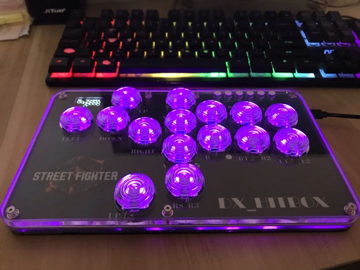 PC用ゲームコントローラー・コンバーター hitBOX Hit Box Arcade Controller Amazon.com: TWLOQITC SPARKSTOY Featuring 15 buttons Hitbox