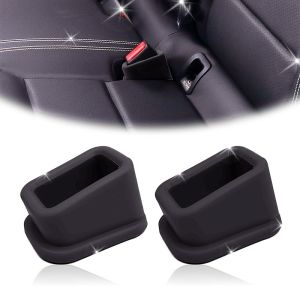 Car Seat Belt Buckle Cover EVA Anti Scratch Seatbelt Button Protector Seat Belt Protection Cover Auto Accessories Auto Interior