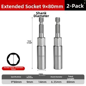DAIENGONGJU | Long Deep Hexagon Socket Driver Bit