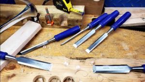 Pahat Kayu Fiber - 1/4 3/8 1/2 5/8 3/4 1" Flexigo Tatah Ukir Carbon Steel 55 Super Tajam