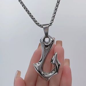 FEDD - Zenith Anchor Strand Kalung Pria Titanium Steel Fashion Hype Anti Karat