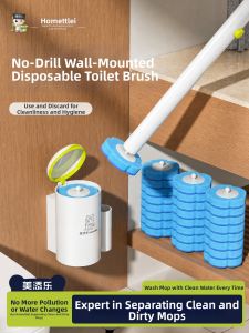 Homettler | Disposable Toilet Brush Bathroom Cleaning Head