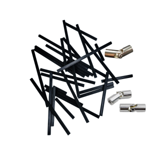 Technical Building Blocks powered function refit parts Metal universal joints 61903 Carbon Fiber Cross Axle 4519 3705 32073