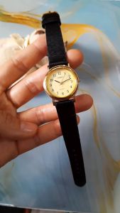 Đồng hồ nữ CURRENT size:27mm dây da second hand si nhật- đã qua sử dụng