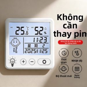 XINFANGCHENG | Hygrometer và Thermometer Điện Tử Chính Xác Cao Dùng Trong Nhà