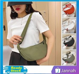 Jannah Beg Tangan Wanita Beg Bahu Jinjing Silang (Moon Sling Travel Office Dinner Shoulder Bag Women Handbag Tote ) 8R2