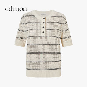 edition | Silk Hemp Striped Knitwear