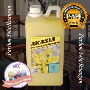 Parfum Sofa dan Ruangan Aroma AKASIA Non Alkohol plus disinfektan 1 Liter