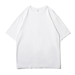Jiaxun | Premium Cotton Oversized Casual T-Shirt White